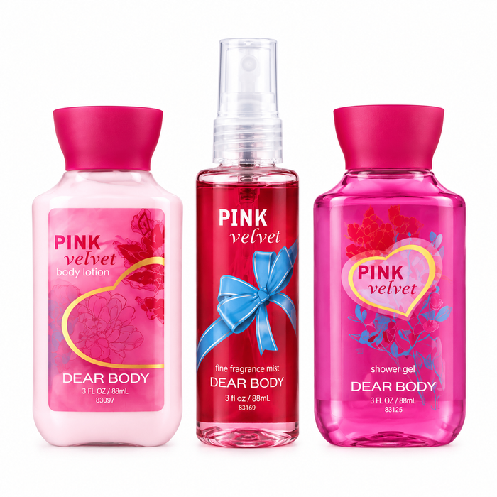 PINK VELVET (Travel/Small set)