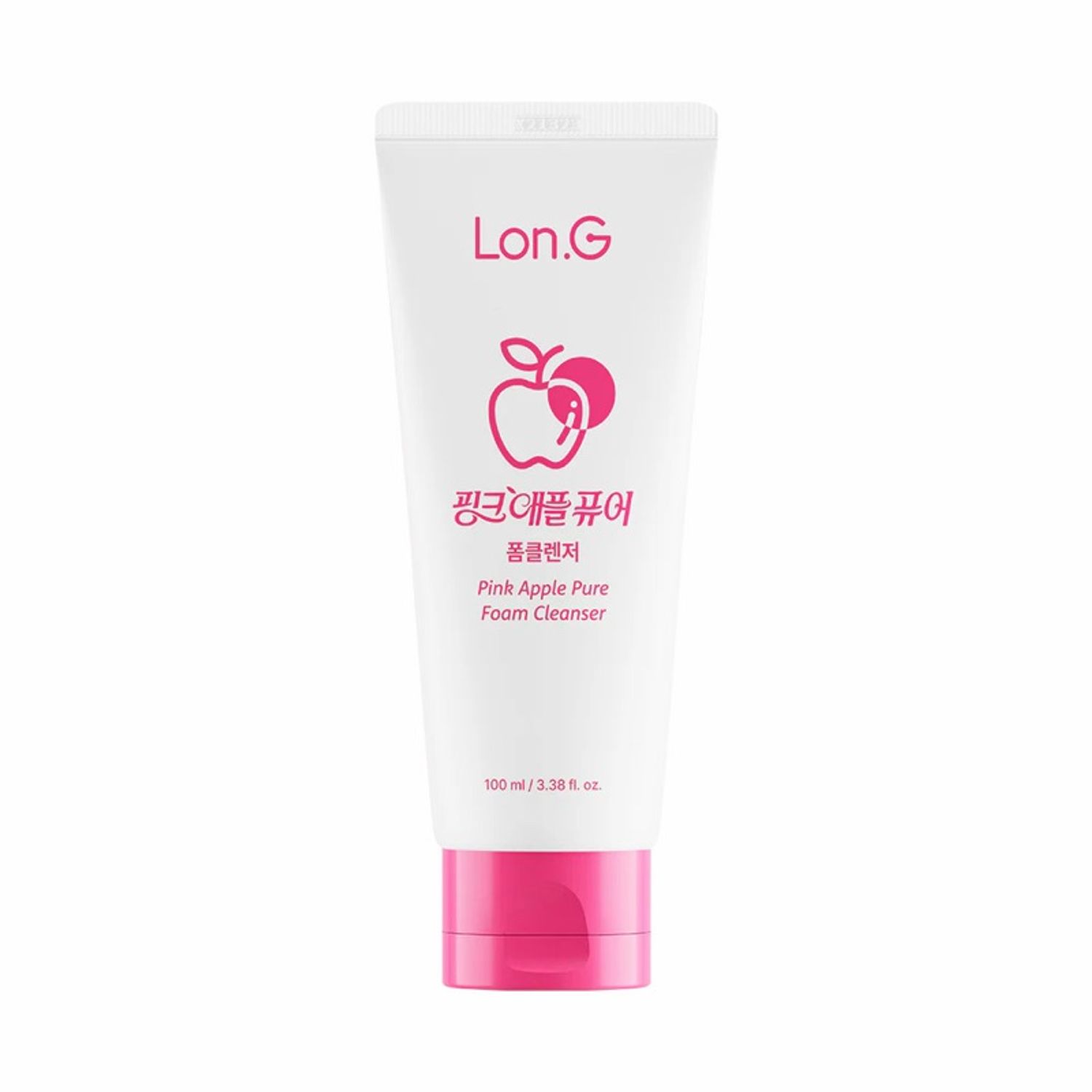 Lon.G pink apple foam cleanser 
