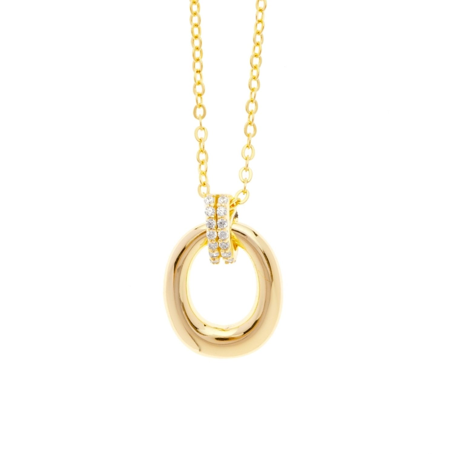 Golden Halo Хослол 925AG GP CZ   