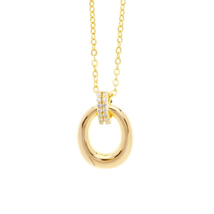 Golden Halo Хослол 925AG GP CZ   