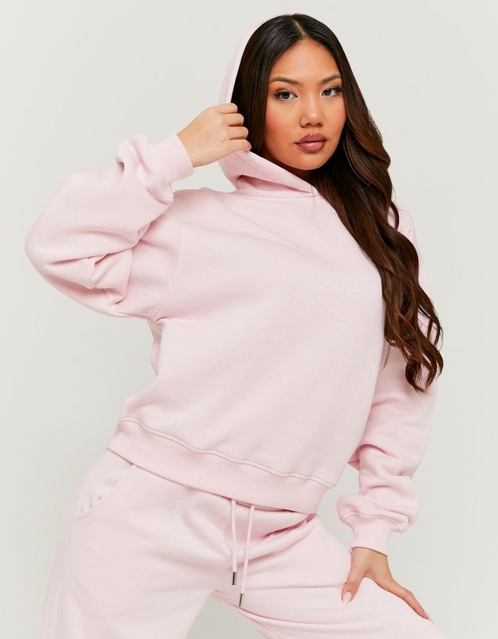 Pink Basic Hoodie 
