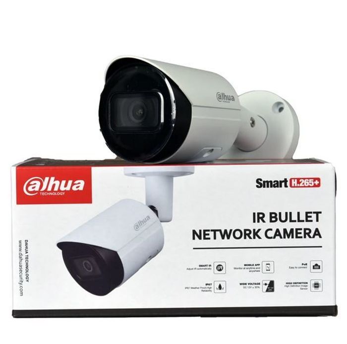 8MP Lite IR fixed-focal bullet network camera (IVS)
