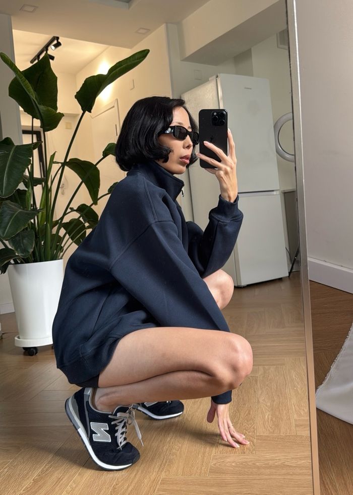 Half-zip Stand Collar Sweatshirt
