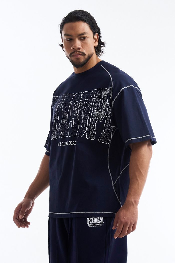 Mega Wide Short Sleeve