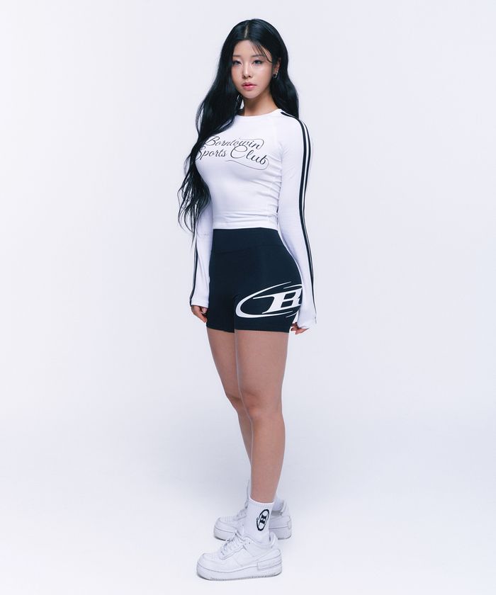 TRACK LINE RAGLAN LONGSLEEVE [WHITE][2]