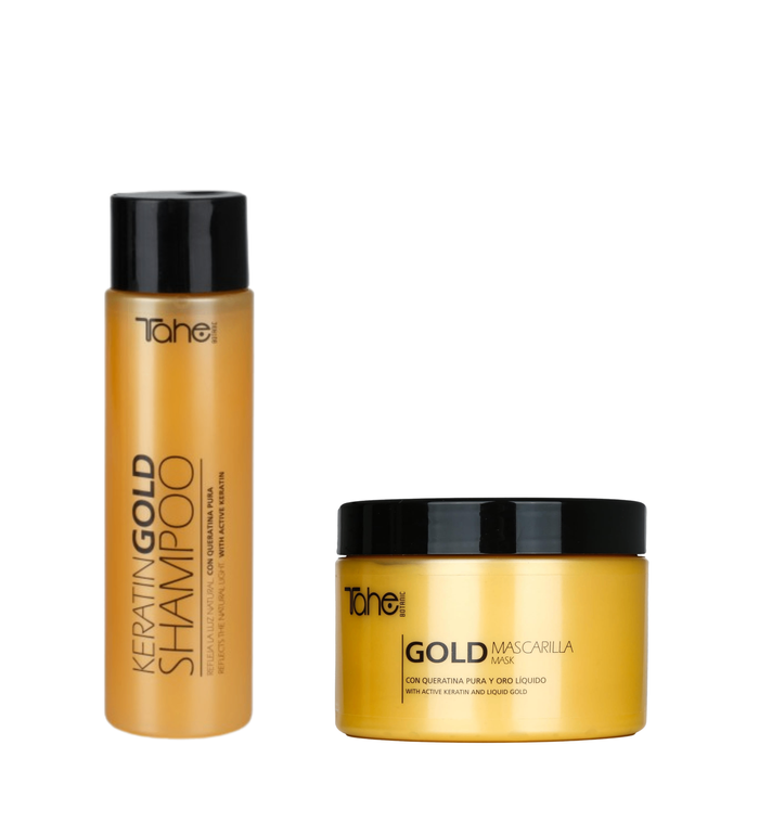 KERATIN GOLD SET 300ML /Shampoo, Mask/