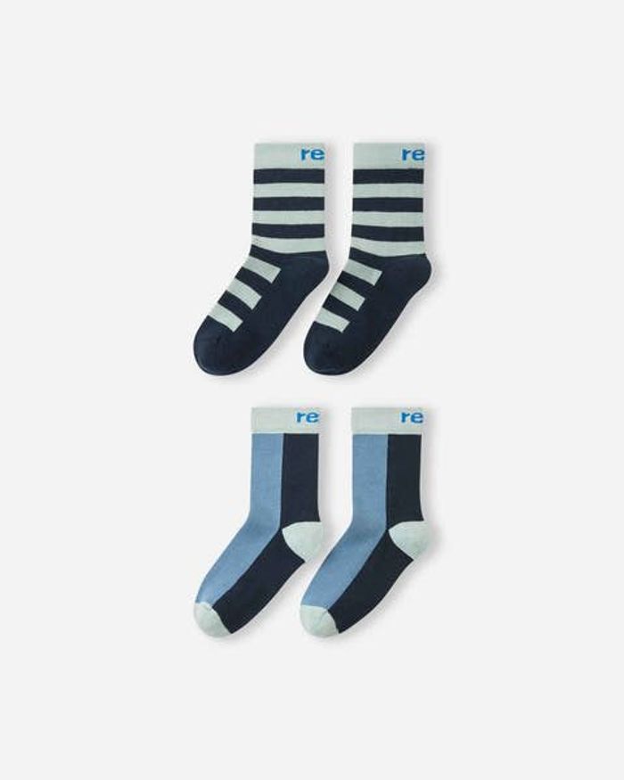 Socks, Jalkaan Navy
