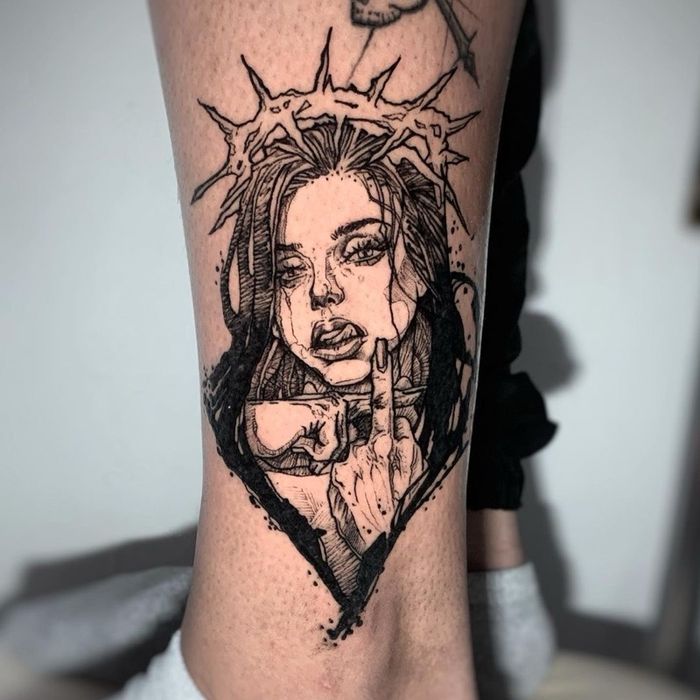 Nun Tattoo 