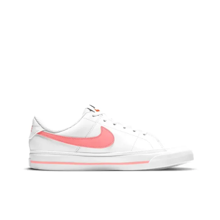 Nike Court Legacy Skateboard Shoes Women's Low-Top WhitePink