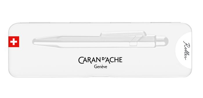 Caran d'Ache 849 "GIFT LINE ROLLER" Collection Red