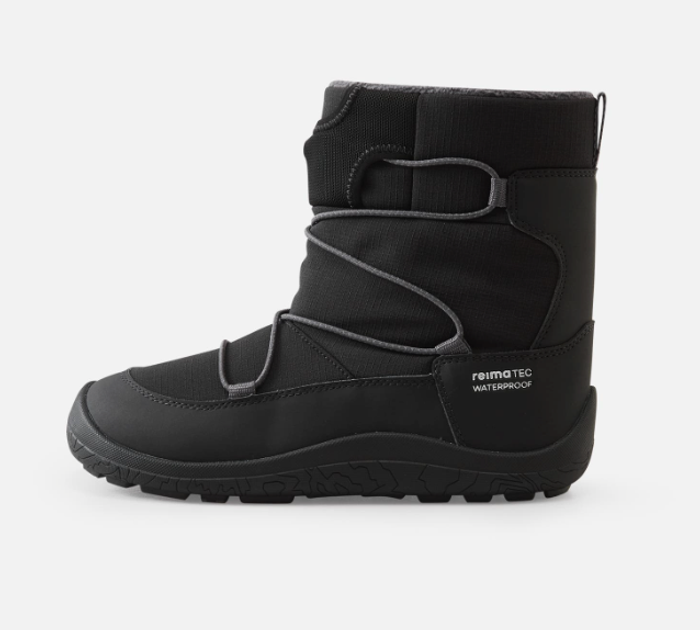 ReimaTec barefoot winter boots, Ensilumi Junior,Black