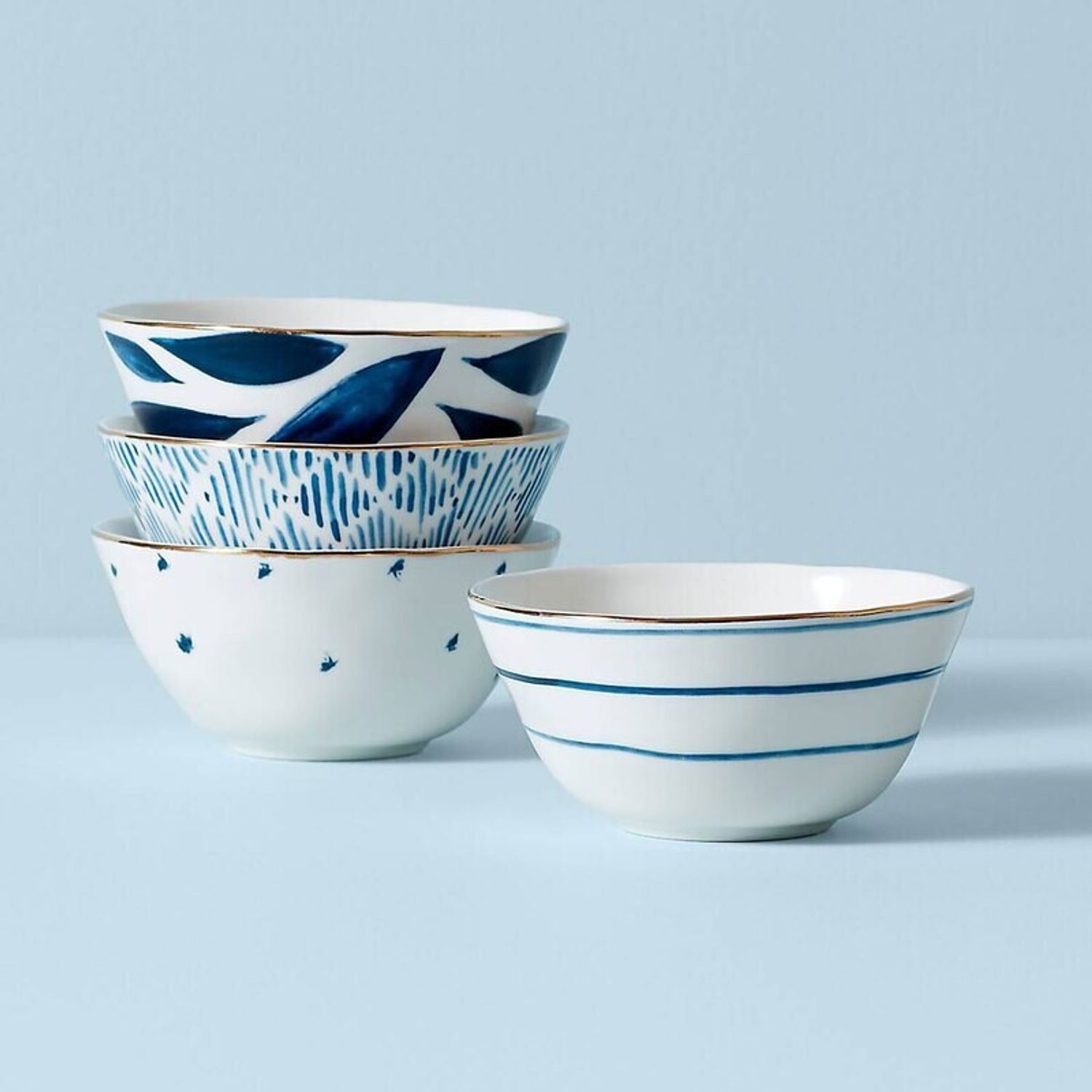 BLUE BAY DW DESSERT BOWLS S/4