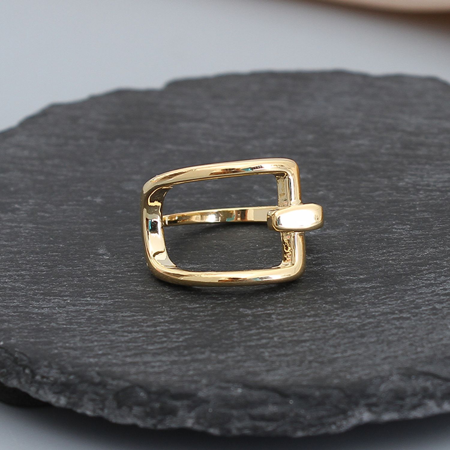 Metal Line Open Ring