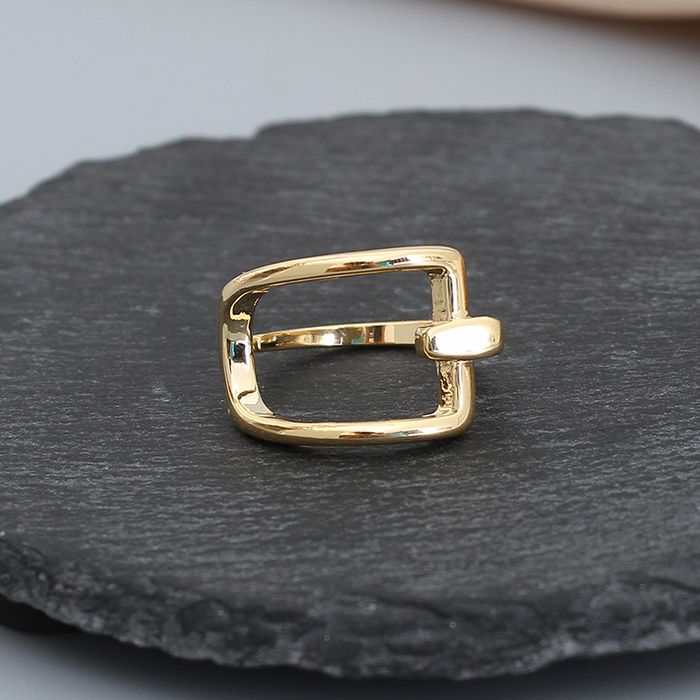 Metal Line Open Ring