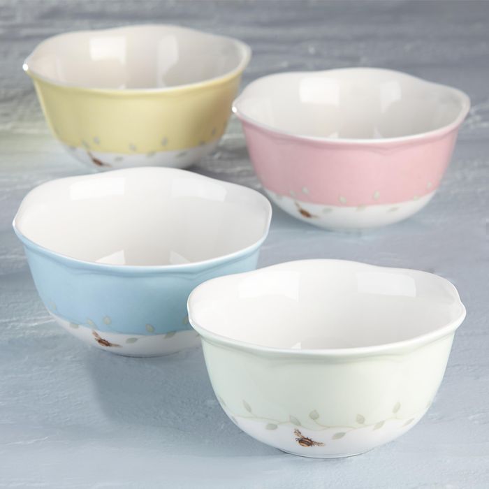 BUTTERFLY MDW DW DESSERT BOWLS S/4