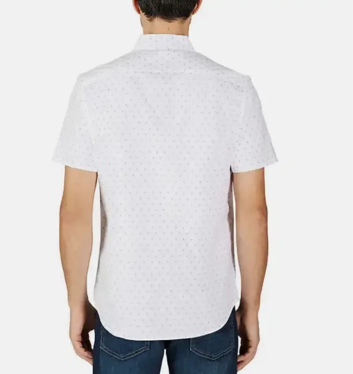 Lee Short Sleeve Stretch Woven Shirt Men's, white, size M