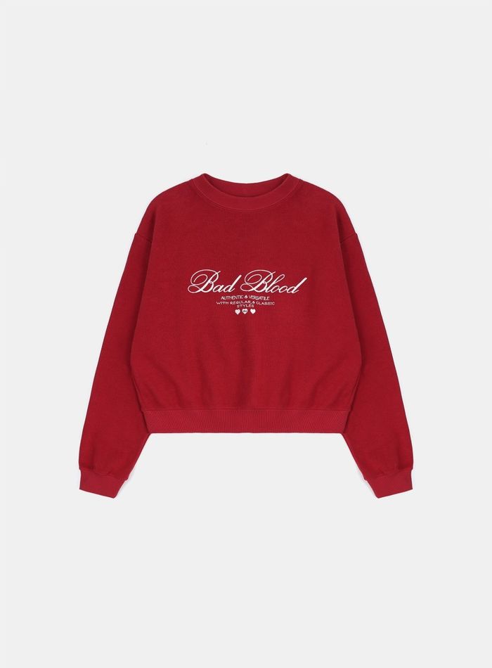 Classic Logo Man to Man - Red