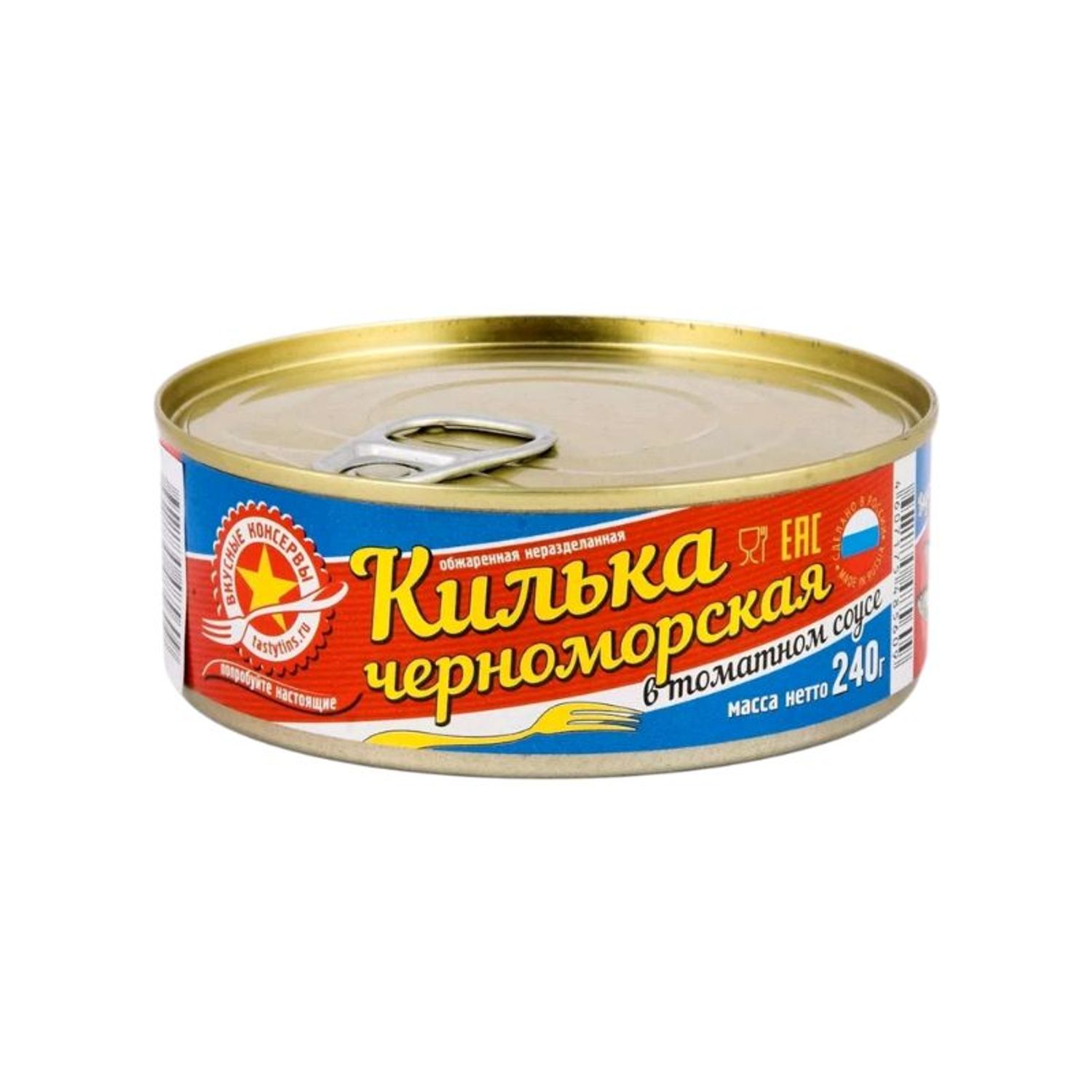 Килька Черморскае 240г