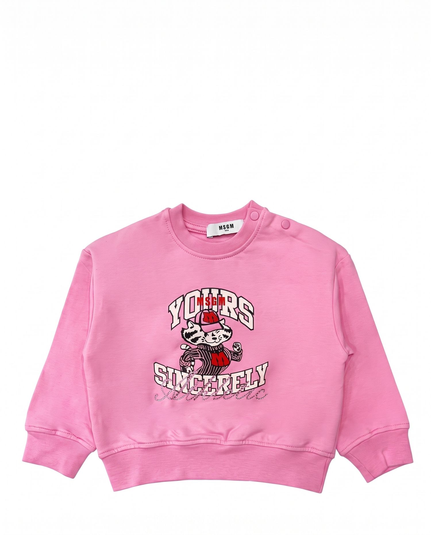 STRETCH FLEECE SWEATSHIRT