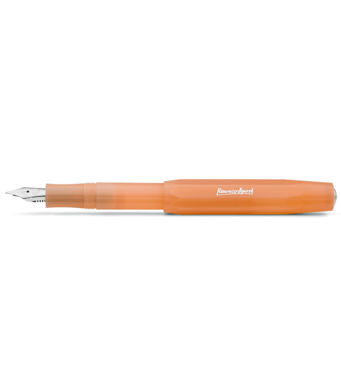 Kaweco FROSTED SPORT Fountain Pen Soft Mandarine