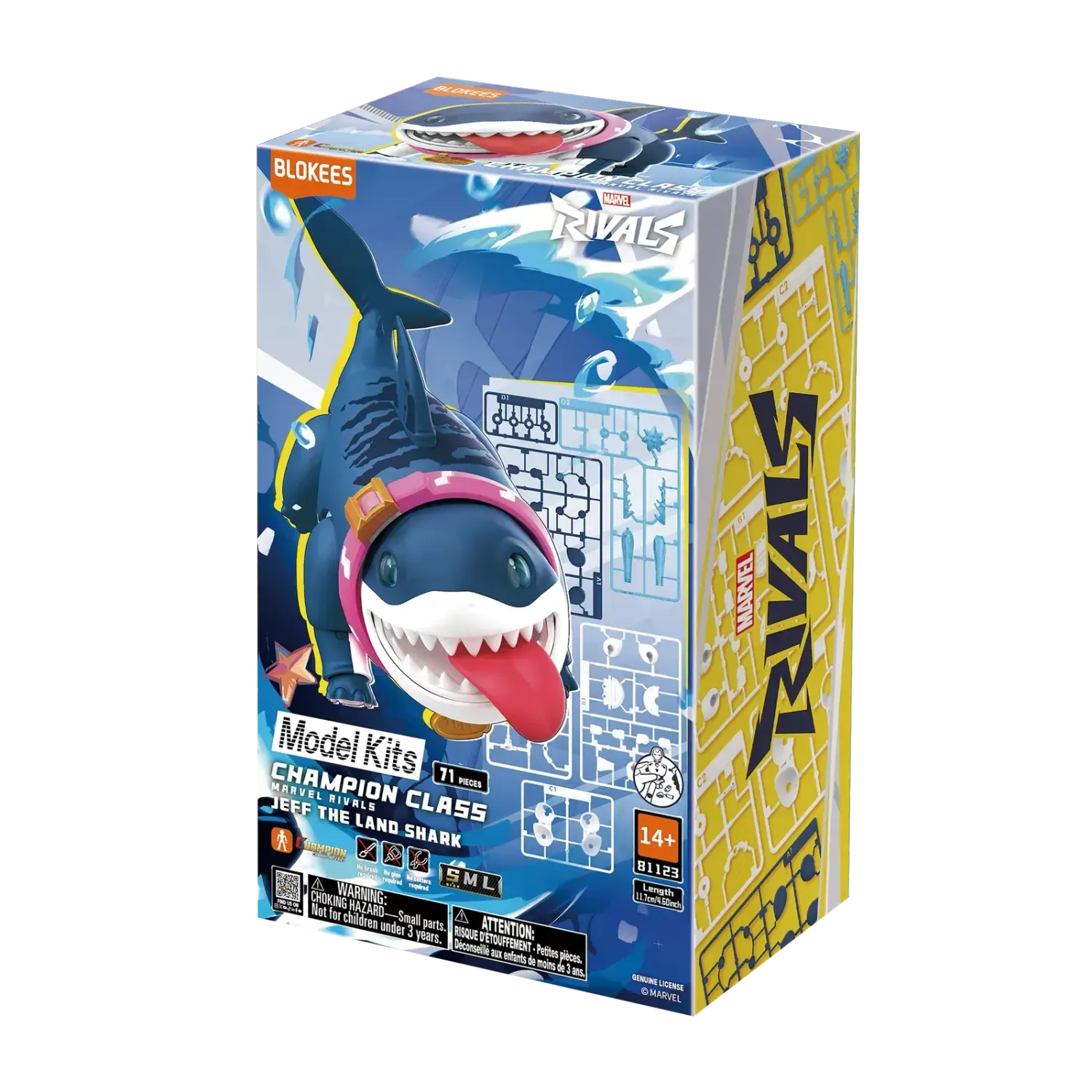 MARVEL RIVALS™ CHAMPION CLASS 12 JEFF THE LAND SHARK