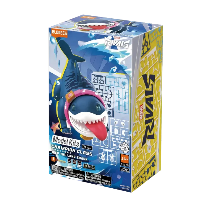 MARVEL RIVALS™ CHAMPION CLASS 12 JEFF THE LAND SHARK