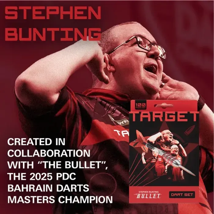 TARGET Stephen Bunting 100 Pc Brass Dart Set