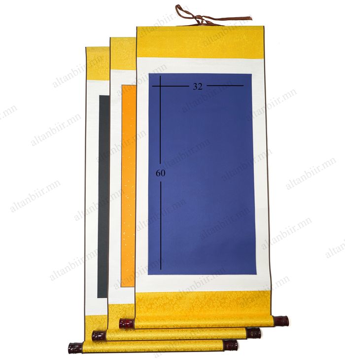 40x90 Шар хүрээ цагаан оруулгатай