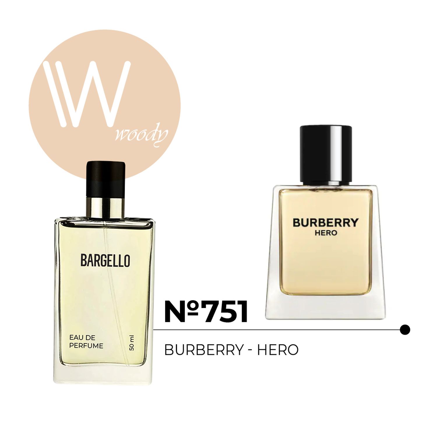 №751 for men 50 ml /BURBERRY - HERO/
