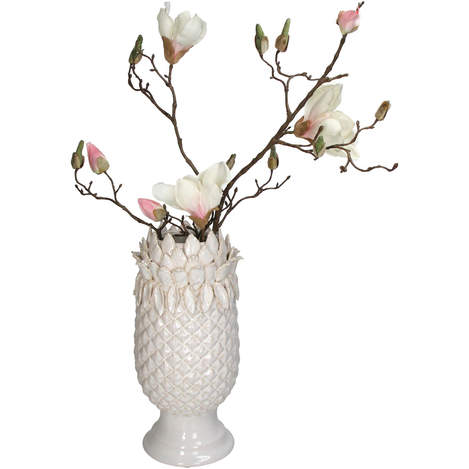 Цагаан чулуун ваар хундаган загвартай