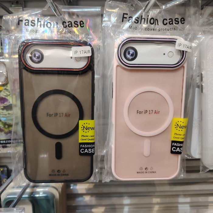 iPhone 17 Air Уналтаас Хамгаалсан Хагас Тунгалаг Соронзон Гэр 