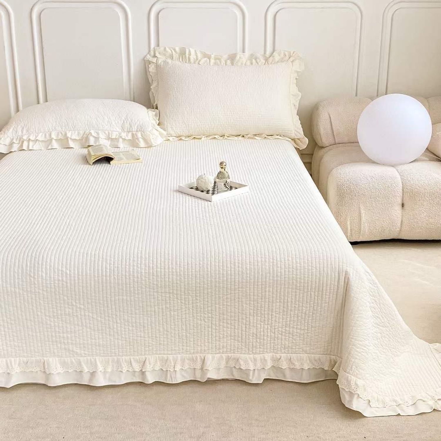 Ширмэл цэвэр даавуун орны бүтээлэг