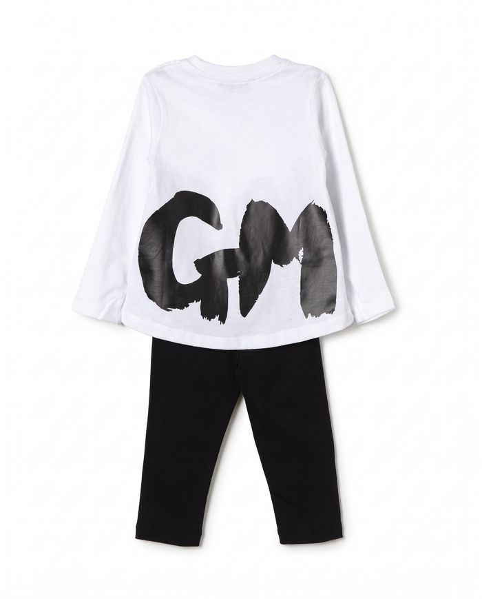 SET JERSEY T-SHIRT, STRETCH JERSEY LEGGIN
