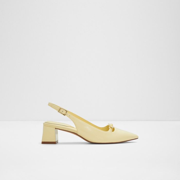 JANIETT-740-LIGHT YELLOW-Ladies Dress Shoes