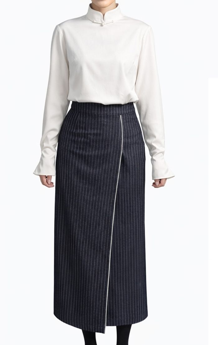 Урт шулуун юбка