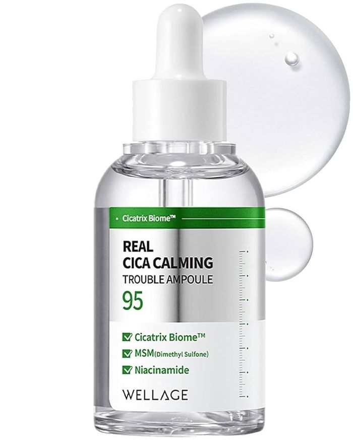 Wellage Real Cica Calming 95 Trouble Ampoule 50ml