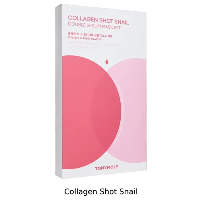 Collagen Shot Snail Double Serum Mask 