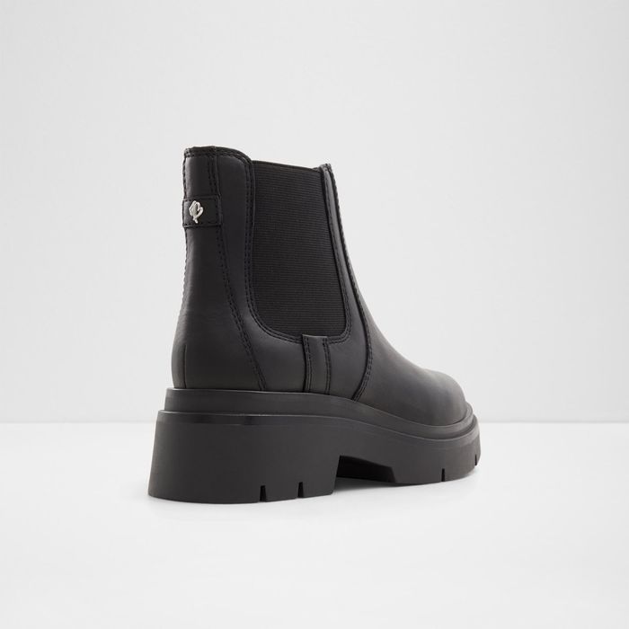 SNOWELLA-1-BLACK-Ladies Cas Boots