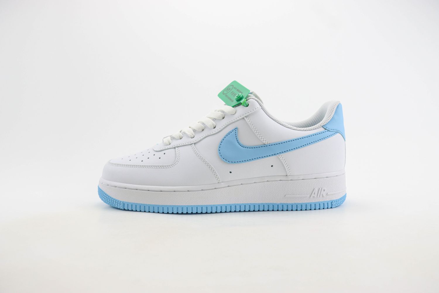 Nike Air Force 1 Low '07 White Aquarius Blue