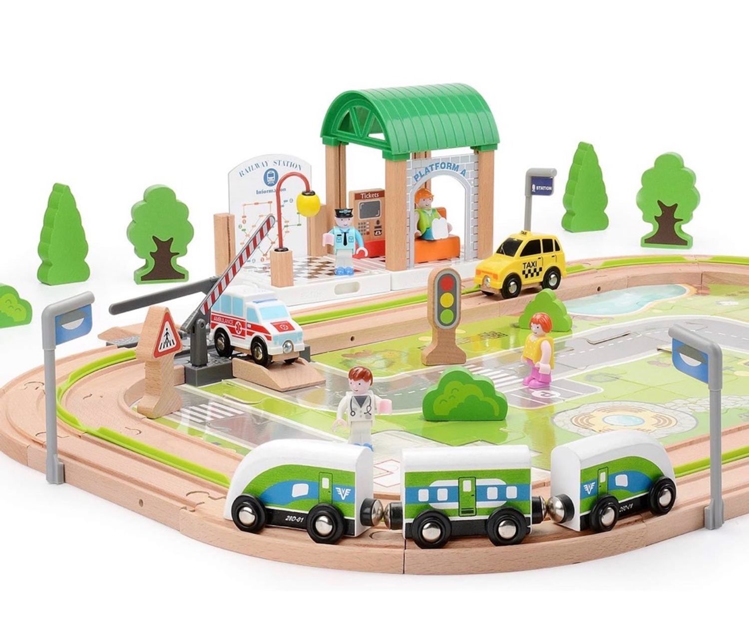 Модон галт тэрэг сэт