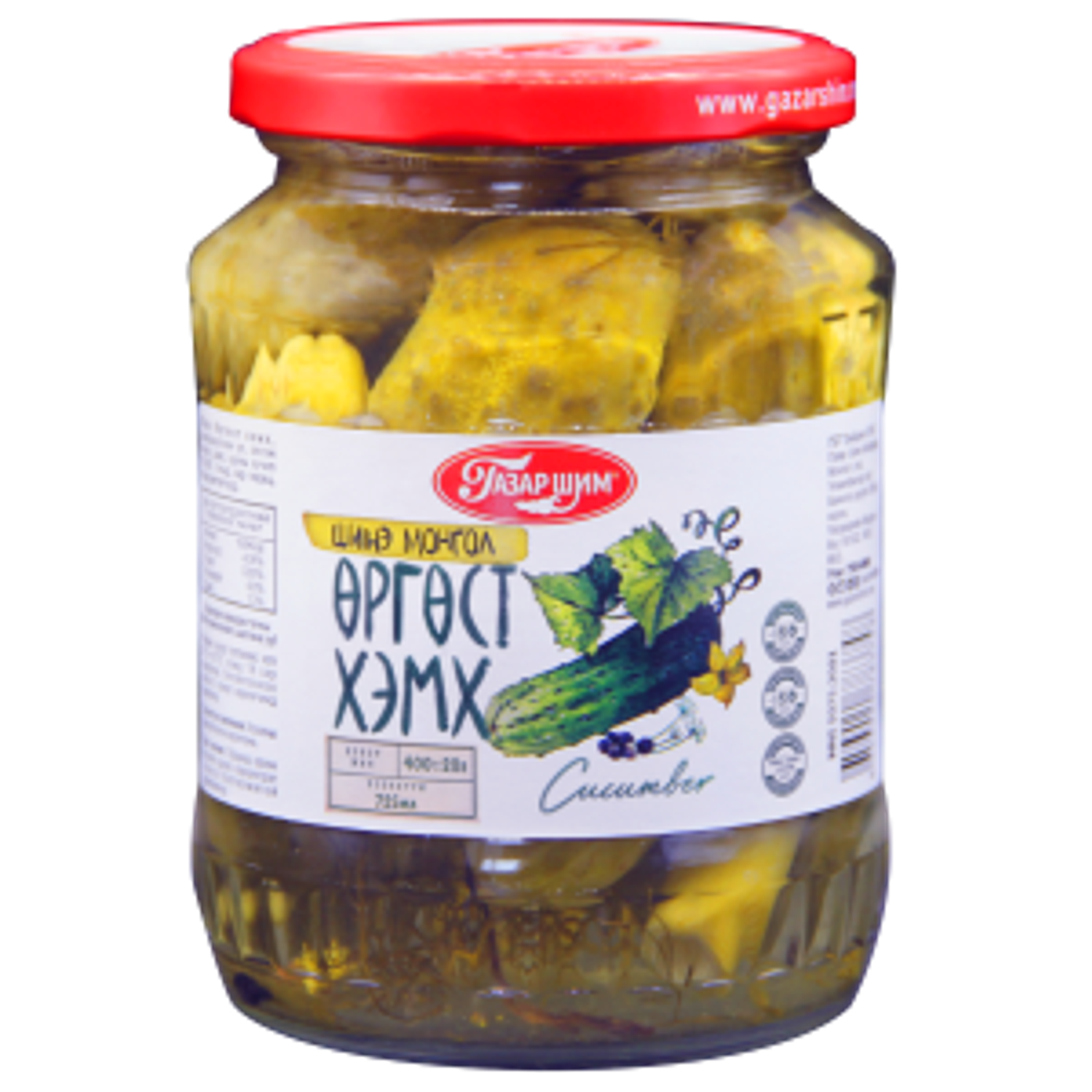 Огурцы Газар шим 725гр