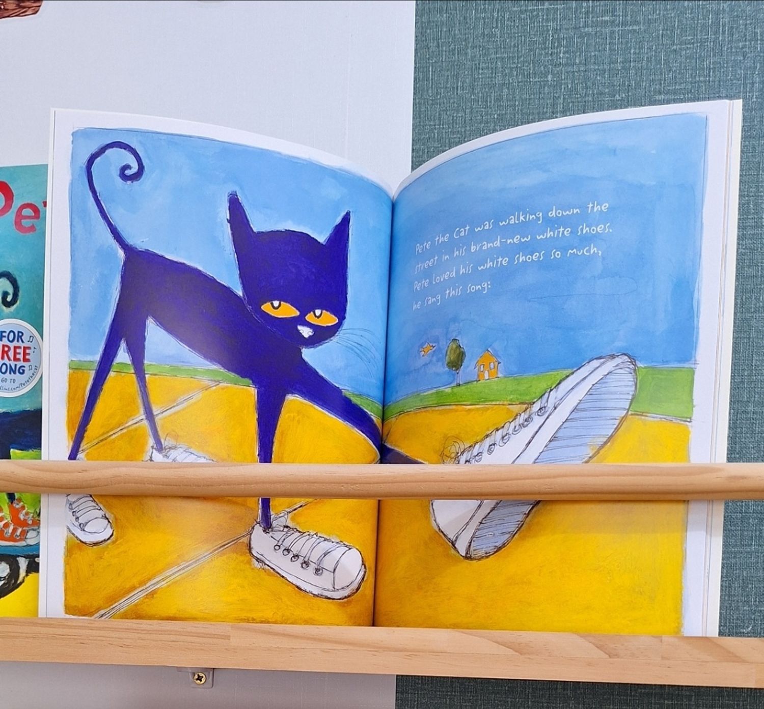 Pete the Cat I Love My White Shoes 