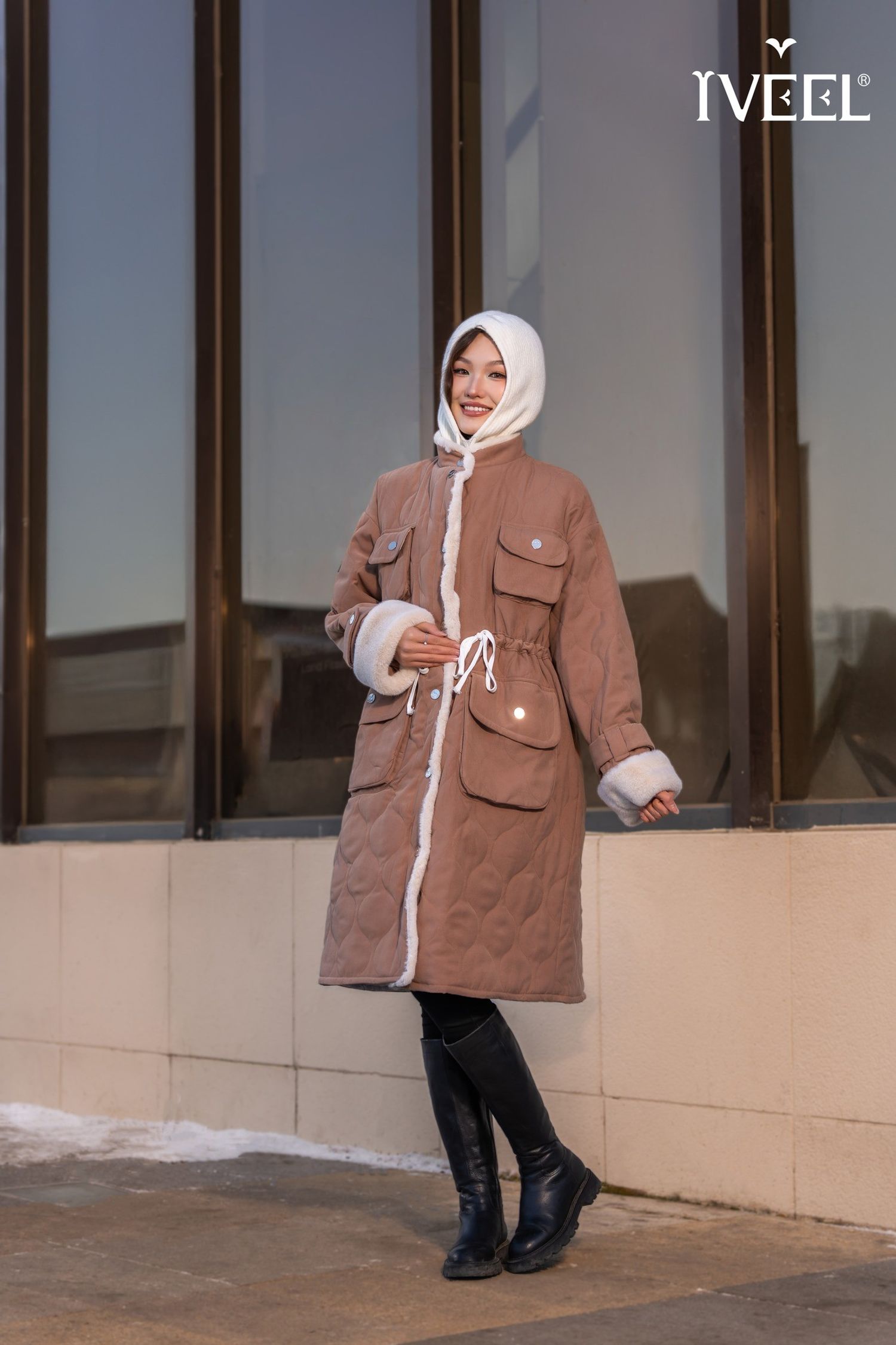 Үслэг оруулгатай куртик