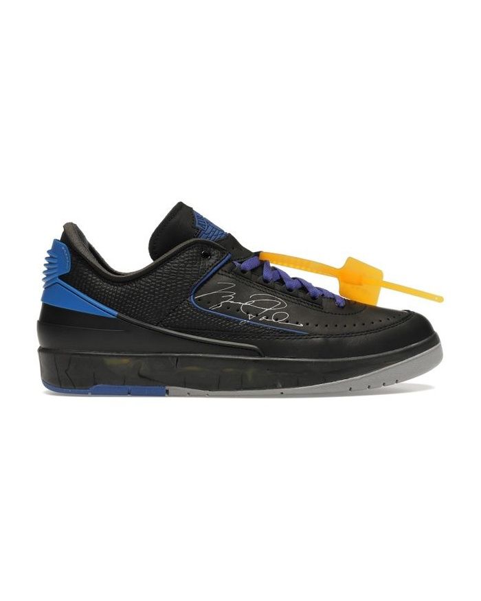 Jordan 2 Retro Low SP Off-White Black Blue