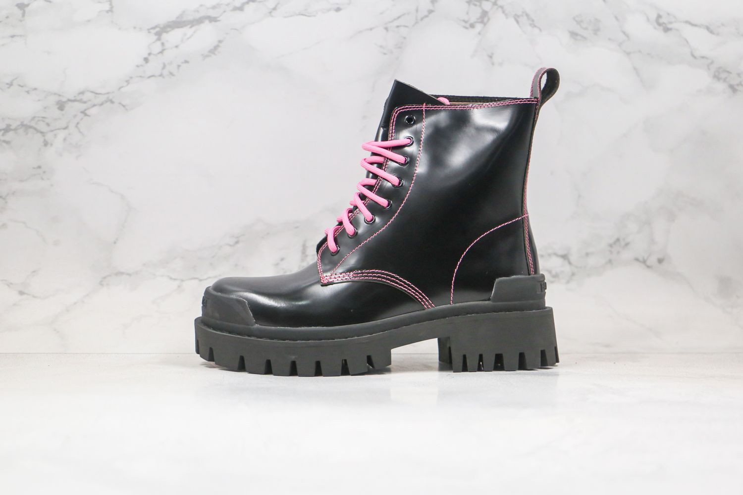Balenciaga Strike leather ankle boots