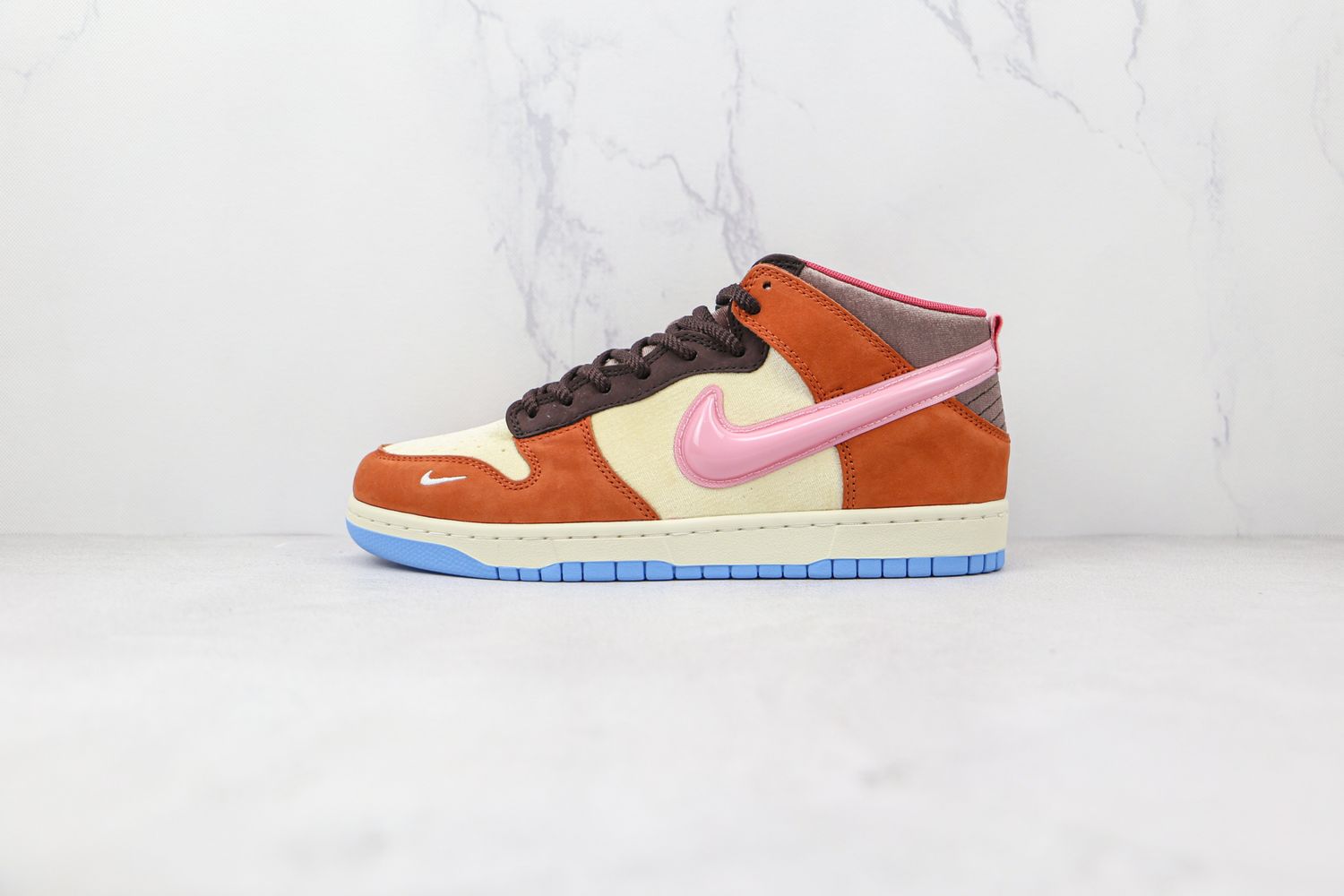 Nike Dunk Mid Social Status Chocolate Milk 