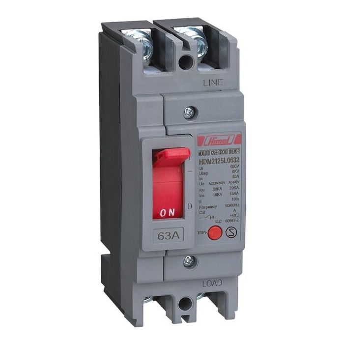 HDM2-125C, 20kA, 40A, 2P
