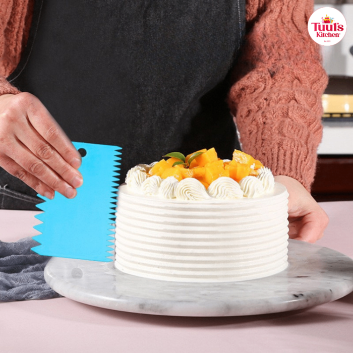 Хээтэй том шпатель 3ш