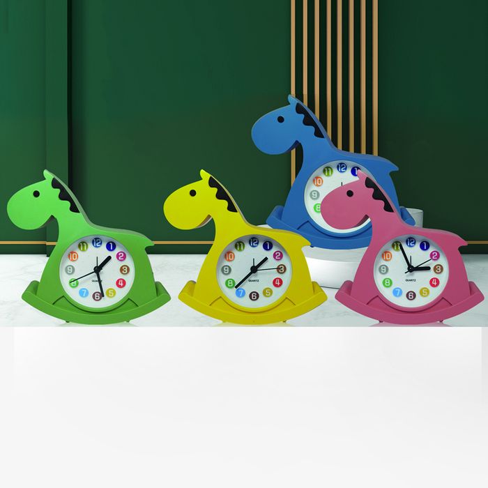 Cartoon Hobbyhorse Alarm Clock
