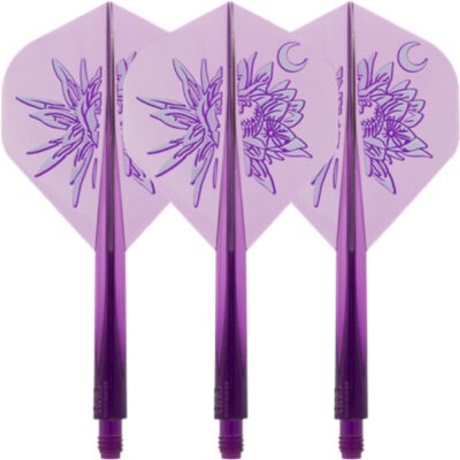  CONDOR AXE FLIGHTS - GekkaBijin - Standard - Clear Purple